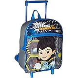 Disney Boys' Miles from Tomorrowland 12 Inch Rolling Backpack, Blue, One Size
