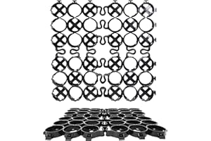 TRUEGRID | PRO LITE Permeable Pavers Designed as Driveway Pavers, Grass Shed Base, Patio RV Pad, Gravel, DIY Outdoor 120,000 lb Load Class Pack of 18 (72 Square Feet)