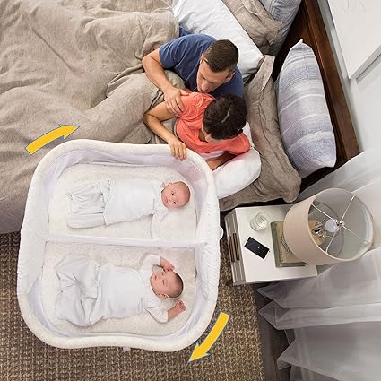 Amazon Halo Bassinest Twin Sleeper Double Bassinet Premiere