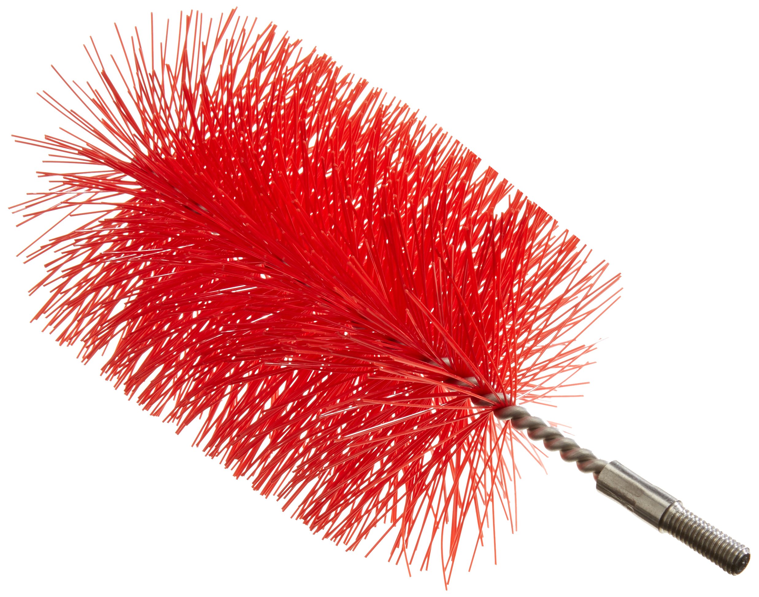 Maya Professional Tools 10778-3 Pipe-Cleaner Brush, To Screw On A Cable, 3.14" x 3.93" x 6.29", 80 mm x 100 mm x 160 mm, RedFBK/Food Safety