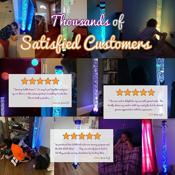 sensorymoon fish bubble lamp