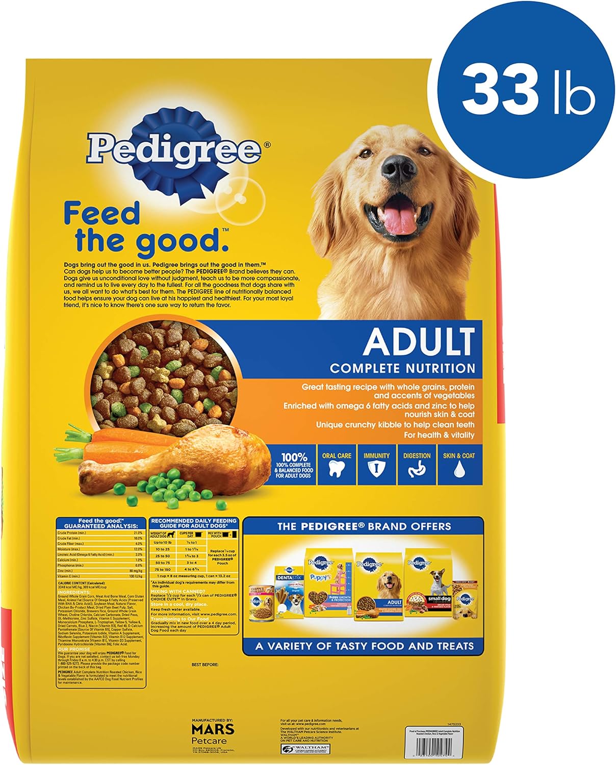 pedigree grain free dog food
