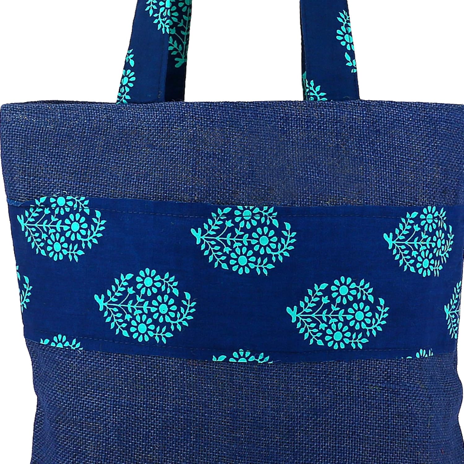 shalinindia women's multipurpose natural eco friendly jute boho tote bag,large (multicolour,mpn-cjb01-2008)