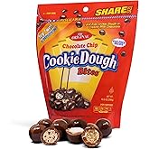 Candylandia Cookie Dough Bites Candy with Raw Edible Cookie Dough in Value Size 10.5 ounce bag | Chocolate Chip Flavor | 1 bag