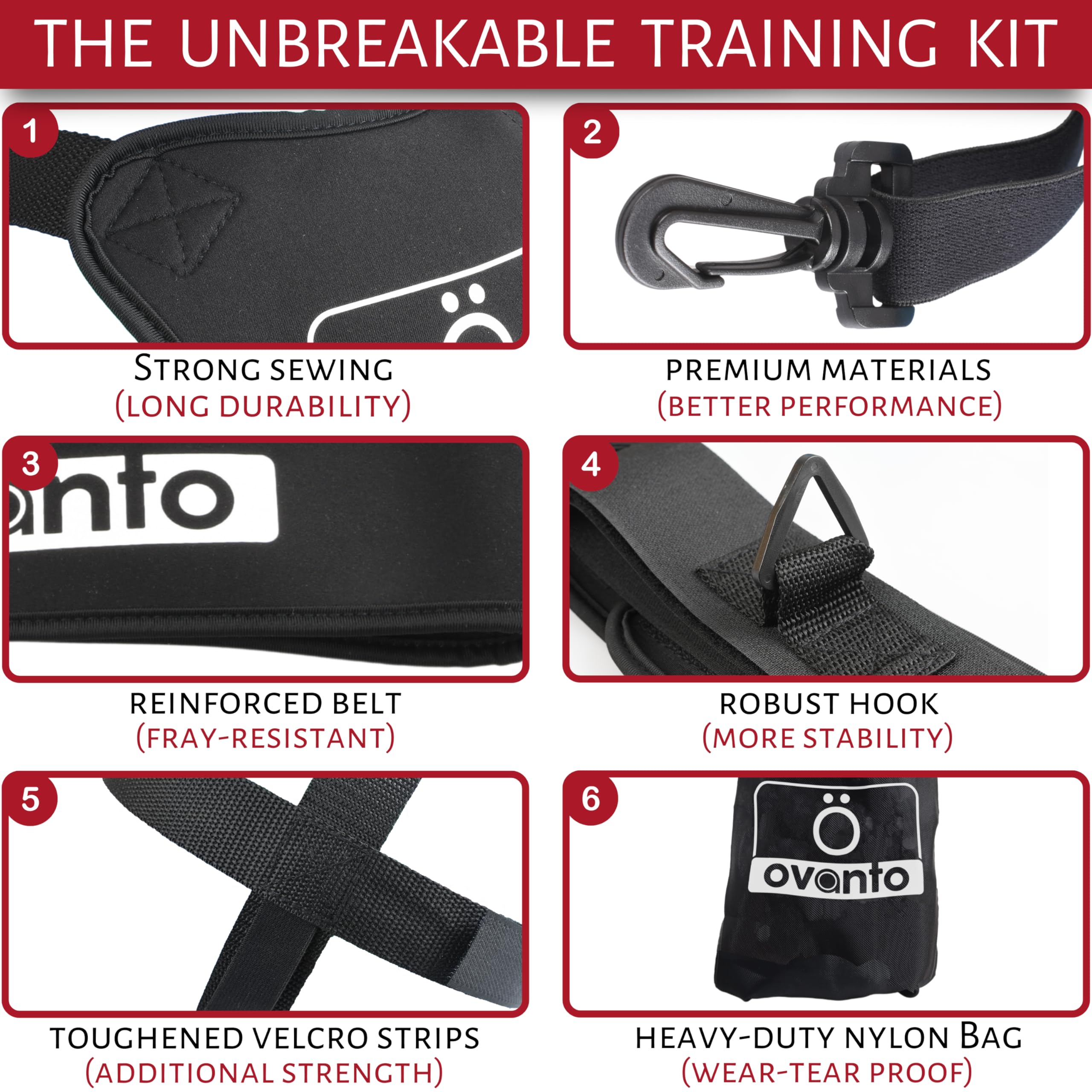 OVANTO Volleyball Training Equipment Aid – Solo Volleyball Equipment in 4 Styles to Serve, Spike, Set and Pass Like a Pro - Adjustable Volleyball Practice Equipment Gift for Beginners & Experts