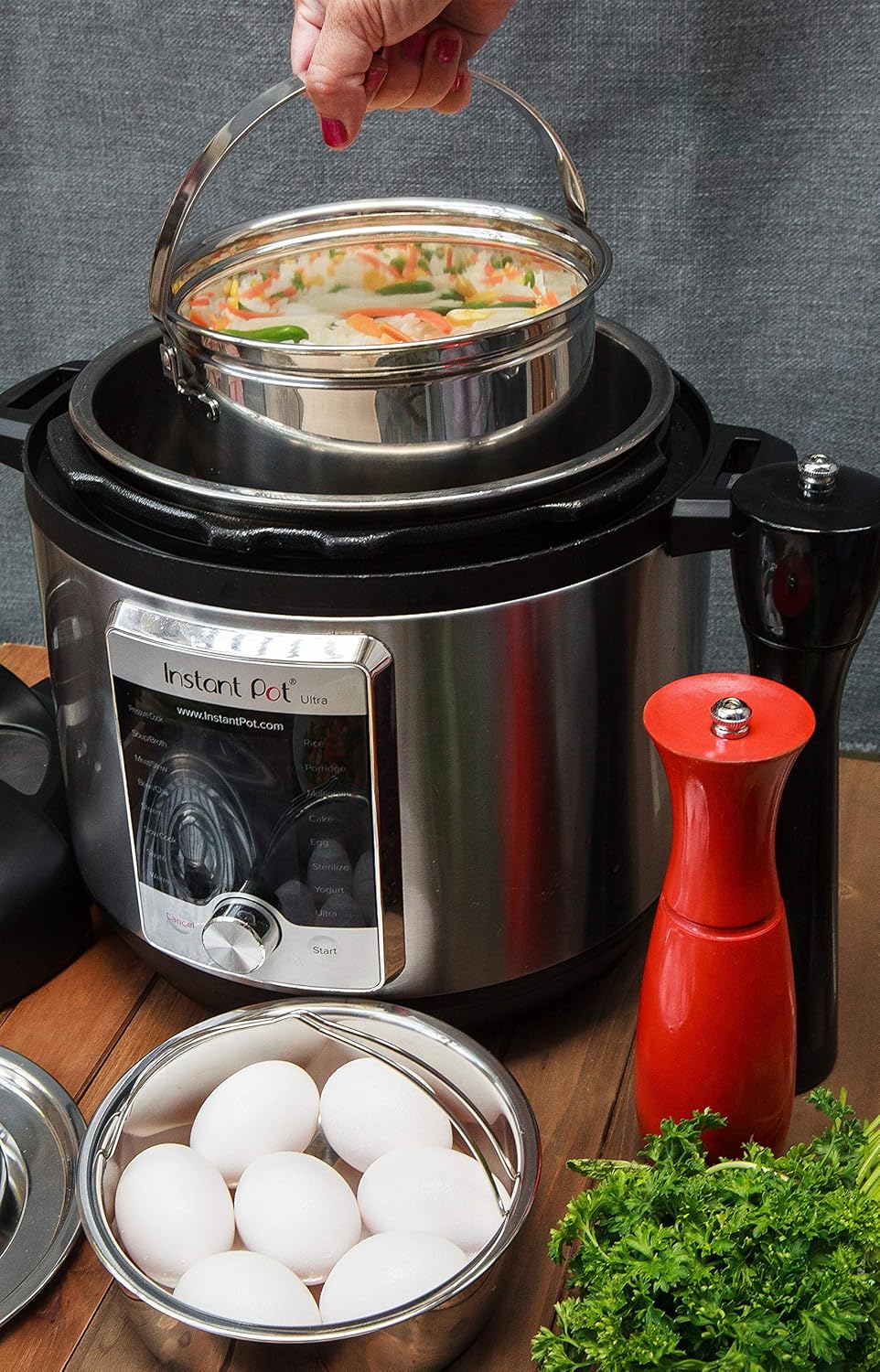 金盒特价 Hatrigo 18/8不锈钢 锅中锅 1.38L 6.7折 海淘转运到手约¥187