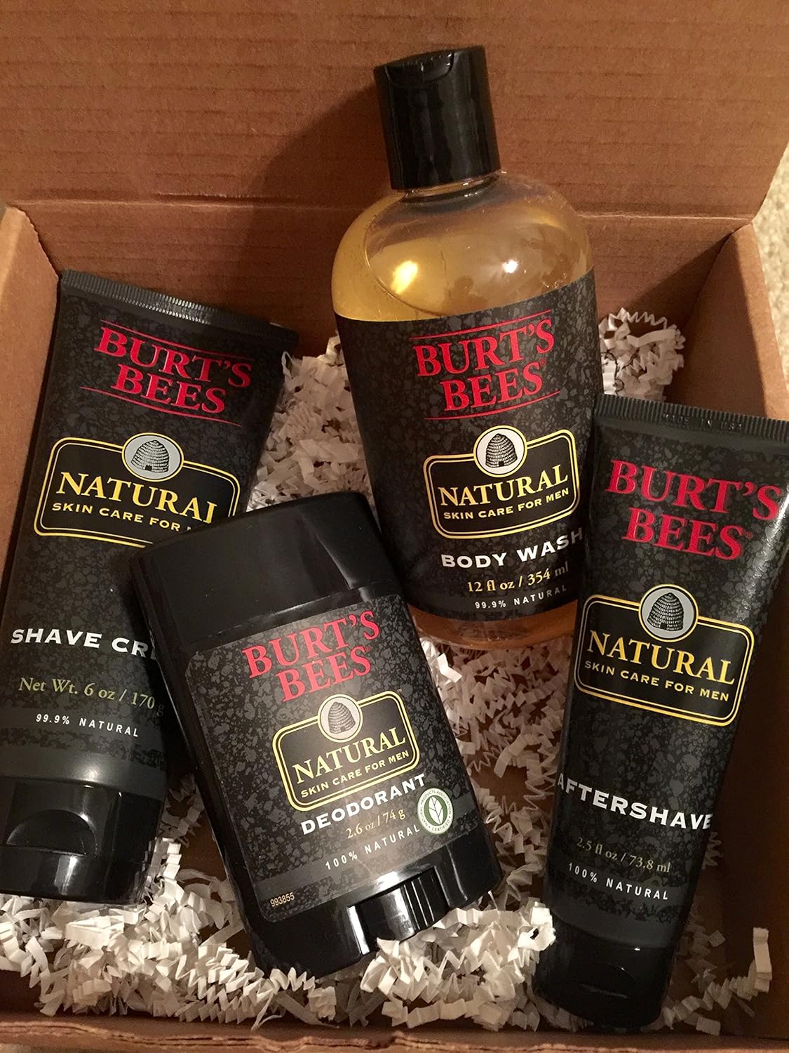 burt's bees natural skin care for men body wash