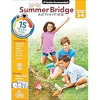 Summer Bridge Activities Workbook—Bridging Grades 3 to 4 in Just 15 Minutes a Day, Reading, Writing, Math, Science…