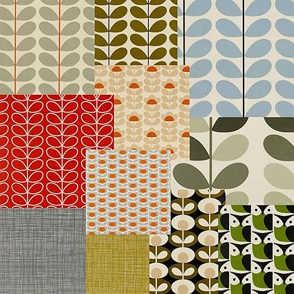 Jolee Fabrics Orla Kiely Oilcloth Wipe Clean Tablecloth All Designs Round Rectangle Or Square Linear Stem Red Round 130cm 51 Amazon Co Uk Kitchen Home