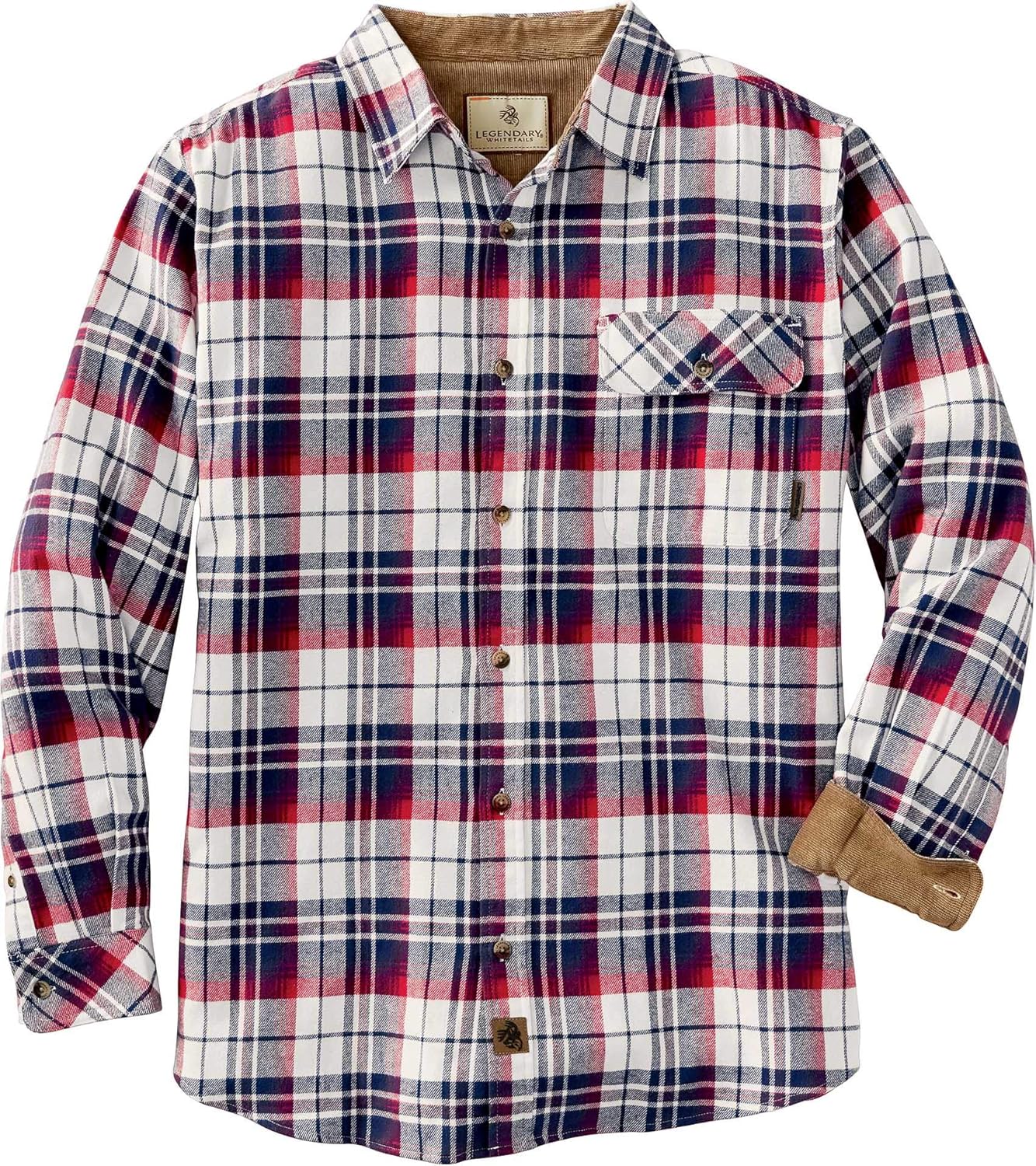 Legendary Whitetails Men's Buck Camp Flannel Shirt