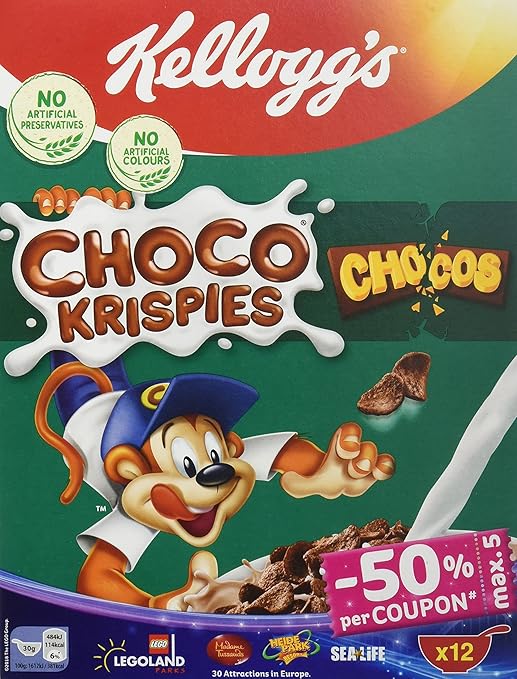 Kellogg's Choco Krispies 10er Pack (10 x 375 g) Amazon.de