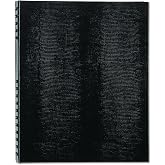Blueline NotePro&trade; Executive Journal, Hard Cover, Index System, Pocket, 150 Pages, 10.75" x 8.5", Black (A10150.BLK)