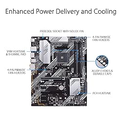 ASUS Prime B550-PLUS AMD AM4 Zen 3 Ryzen 5000 & 3rd