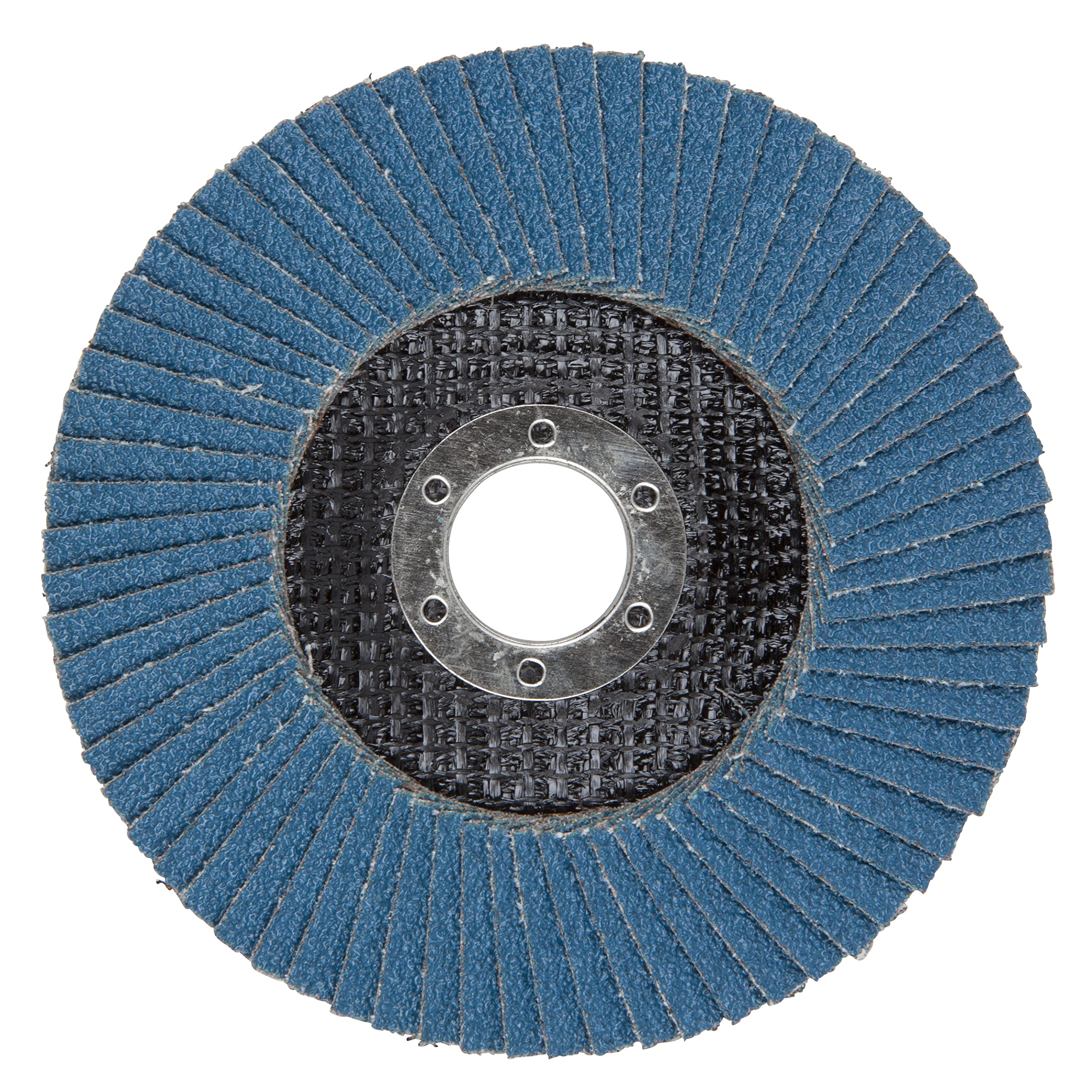 wolfcraft Lamellar Flap Disc for metal, zircon corundum, Ø 125 mm, grain 40 I 2015000