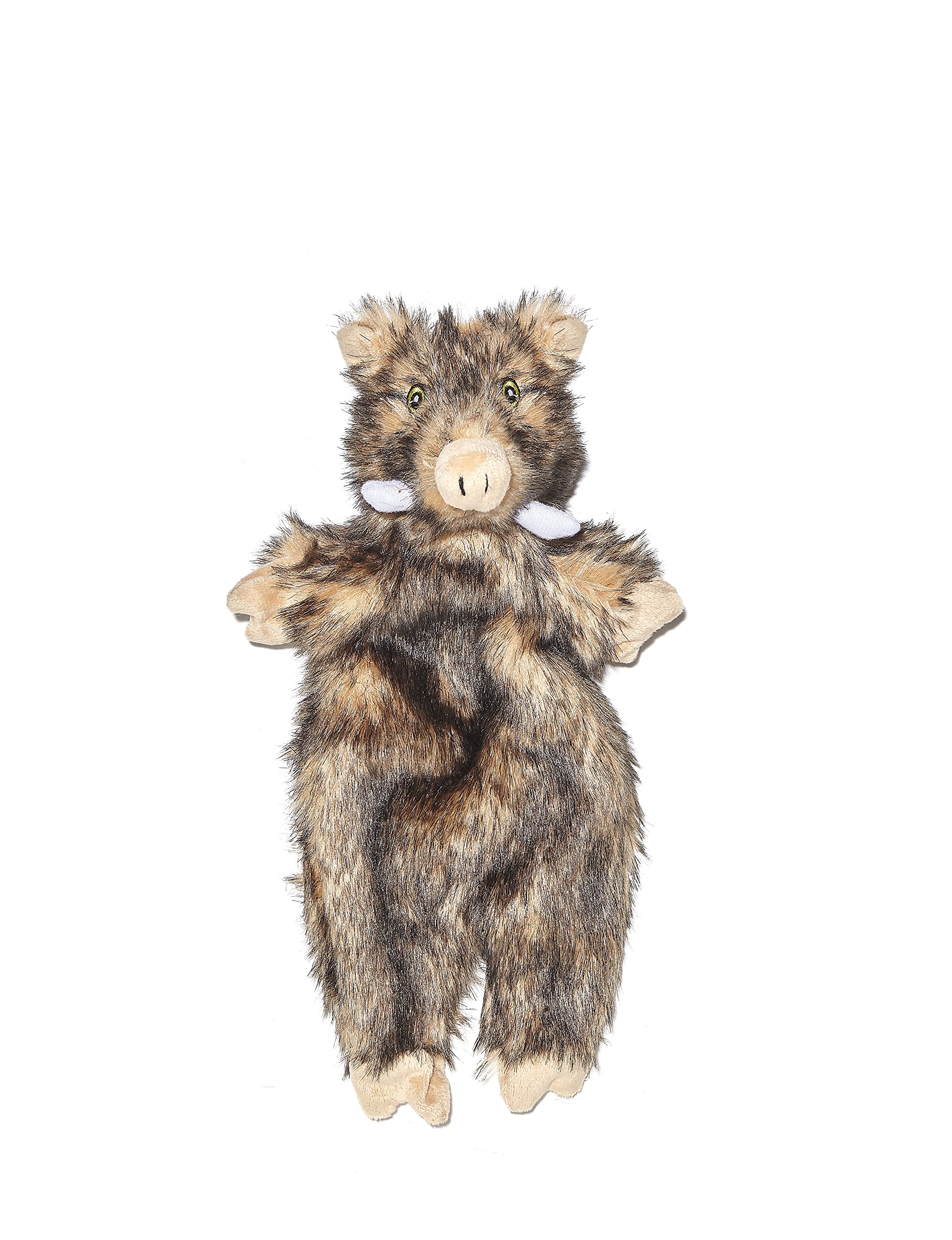 Pistachio Pet Plush Dog Toy - Unstuffed Warthog With Squeaker. (Small)