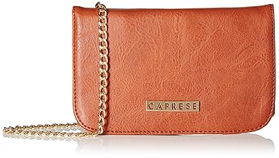 Caprese Mira Womens Sling Bag (Brown)