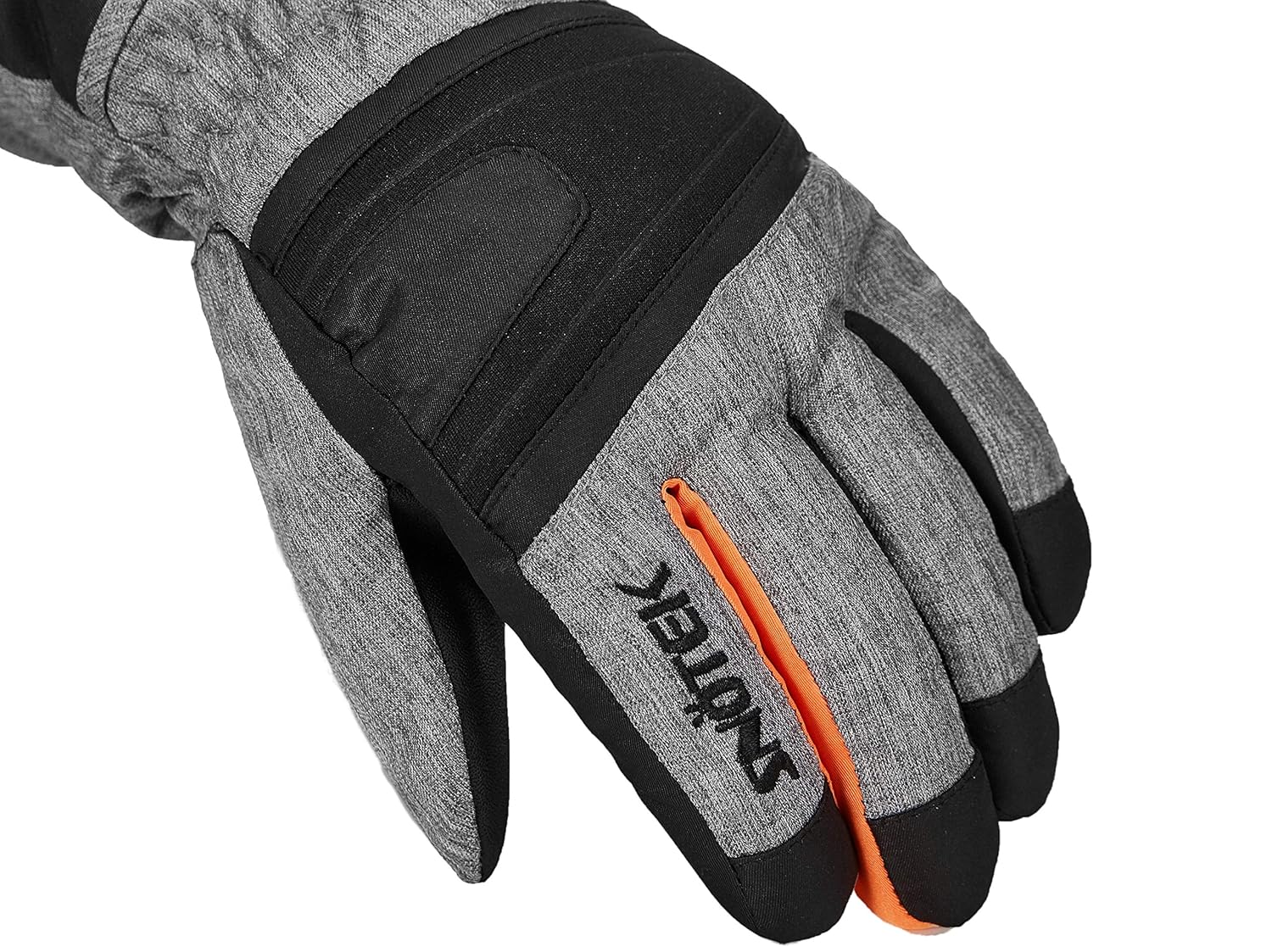SNOTEK Performance Men’s Winter Ski Gloves for Skiing ST211BLACK, X