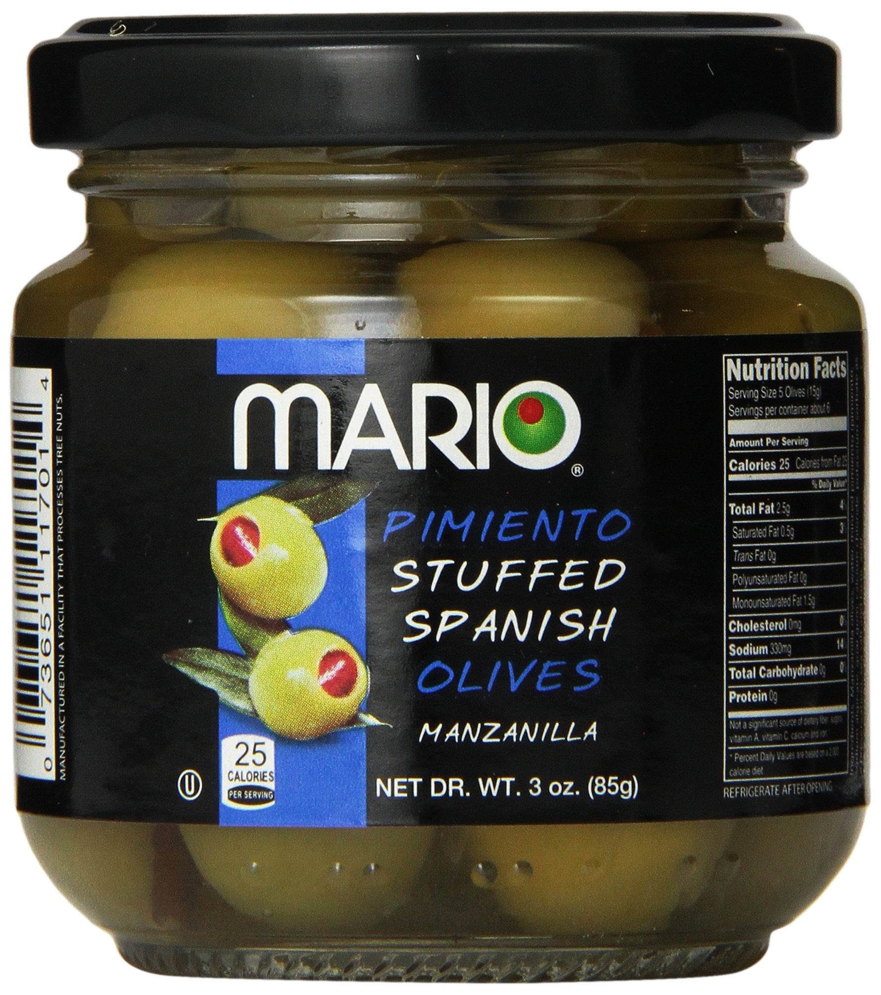 Gourmet Olives Mario Camacho Foods Pitted Queen Colossal Olives - 9 ...