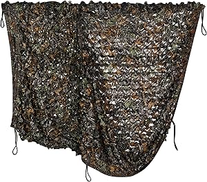 iunio Hunting Blind, Camo Netting, Camouflage Net, Bulk Roll, Mesh, Cover for Sun Shade, Camping, Outdoor