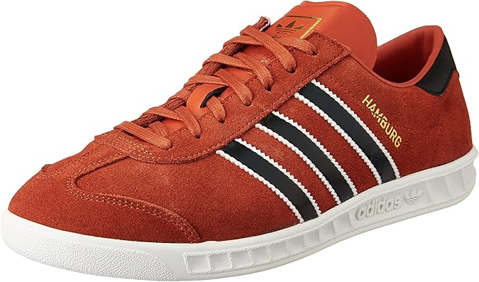 red adidas hamburg trainers