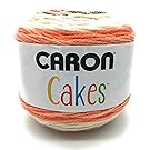 Caron Cake Self Striping Yarn 1 Ball Strawberry Trifle 7.1 ounces