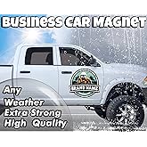 Custom Car Magnet Sign Personalized Business Logo for Cars Trucks Vans | Upload your logo or design for a professional magnetic business sign for cars, trucks and vans.