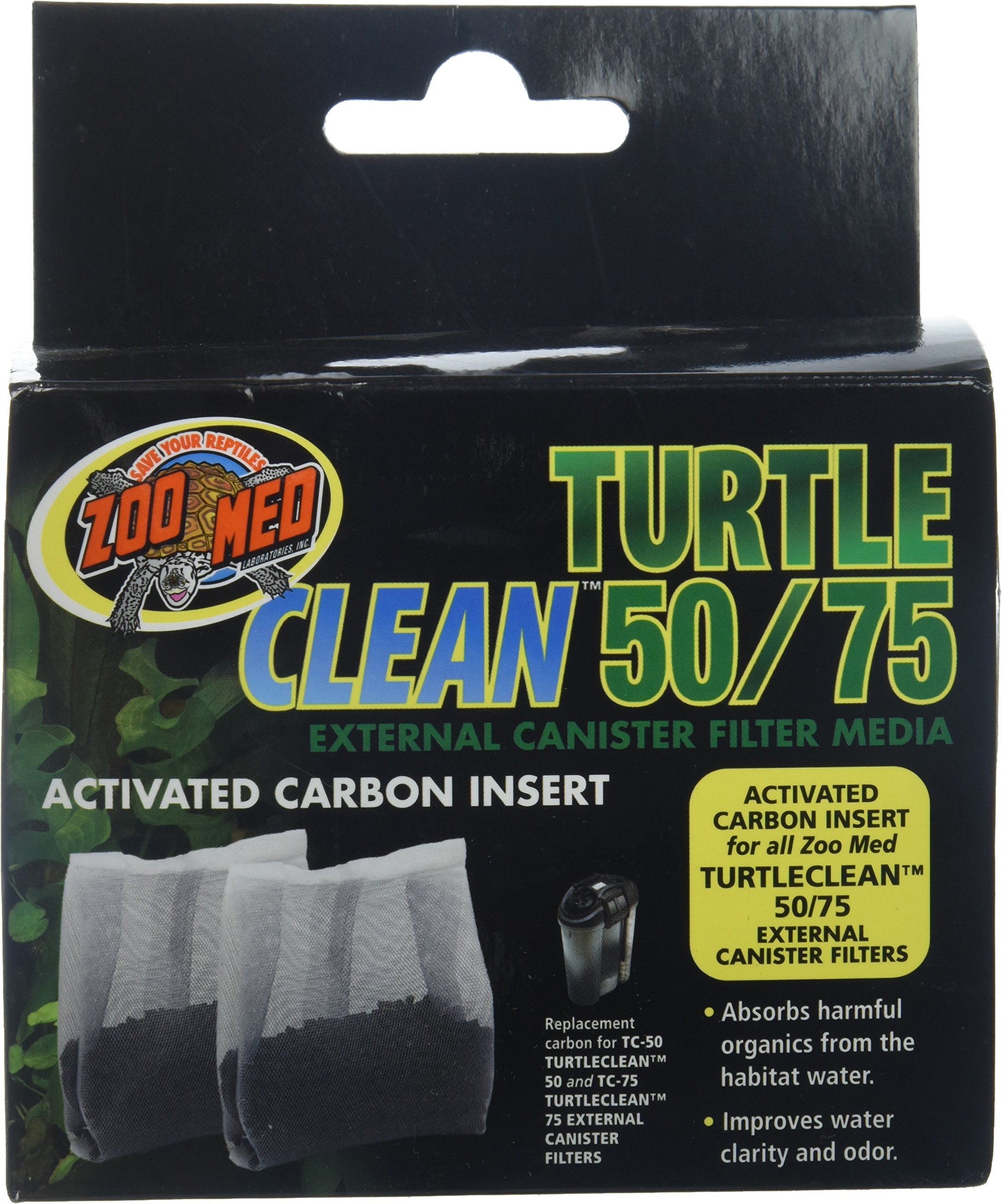 Zoo Med Turtle Clean 50/75 Activated Carbon Insert