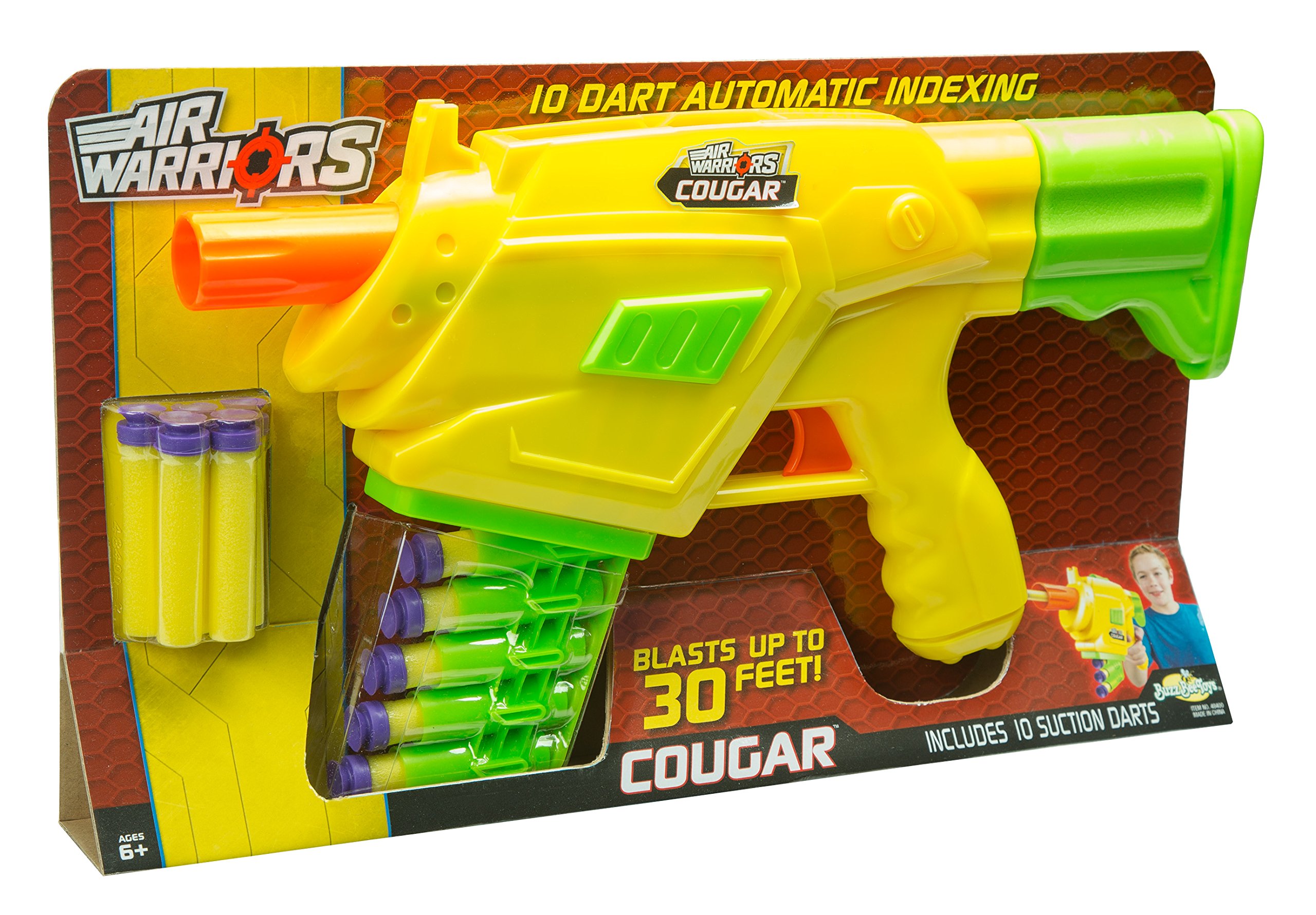 buzz bee toys air warriors gunsmoke blaster
