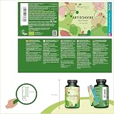Vegavero Organic Artichoke 40,000 mg High Strength Extract 120 Caps view 2