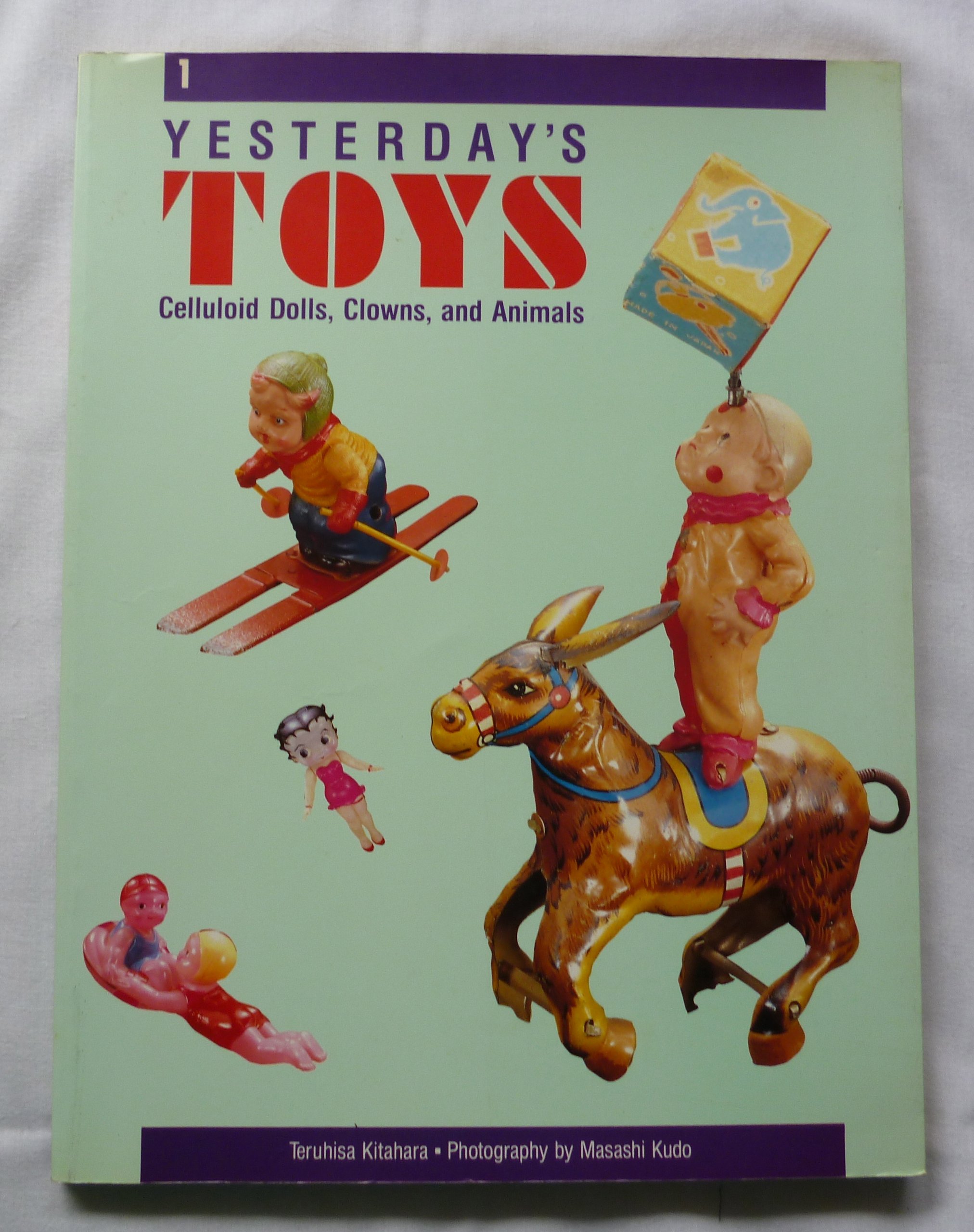 Yesterdays Toys Celluloid Dolls Clowns And Animals - 