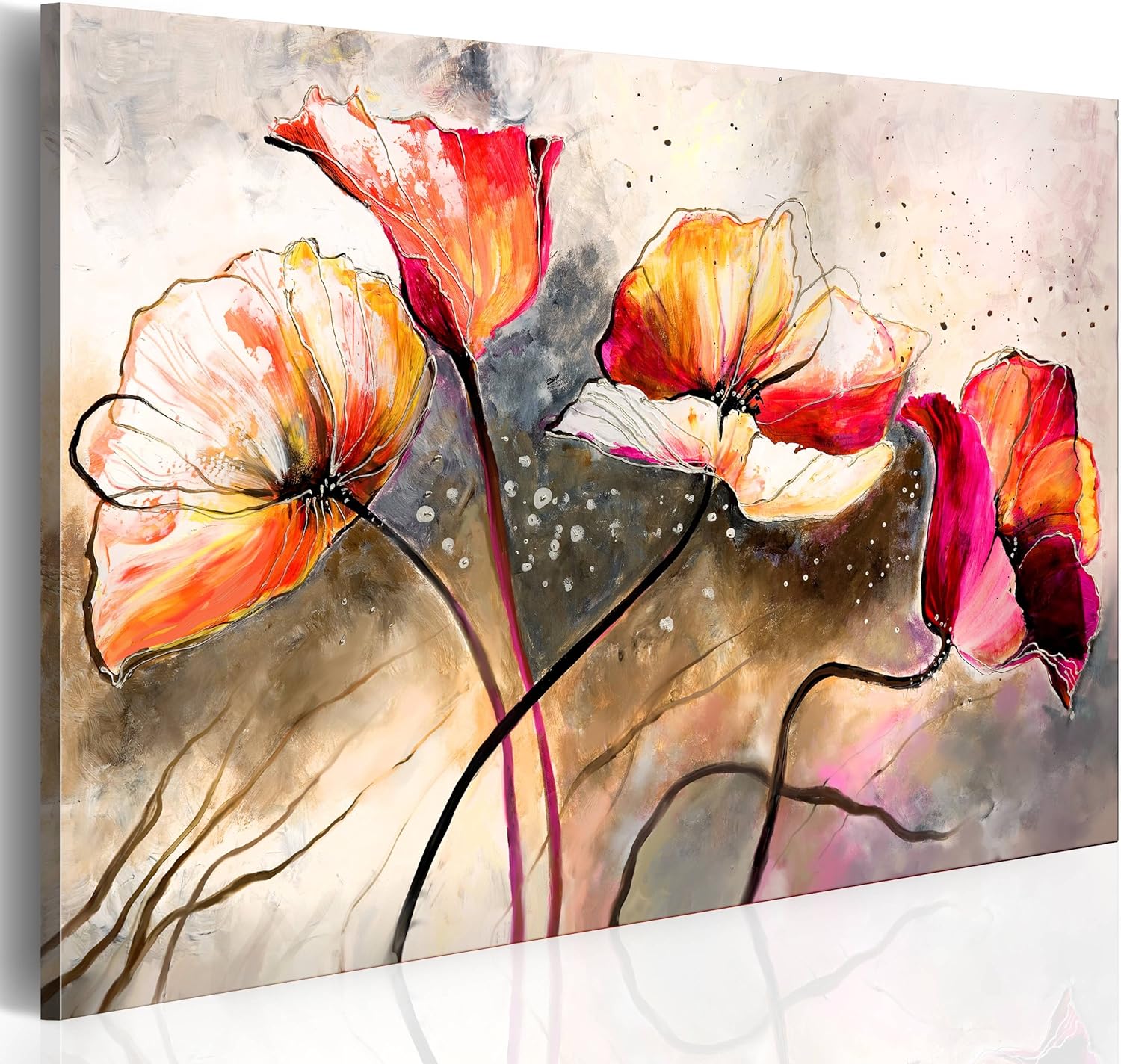 murando Canvas Wall Art 67x45 cm NonWoven Canvas Prints Image Framed