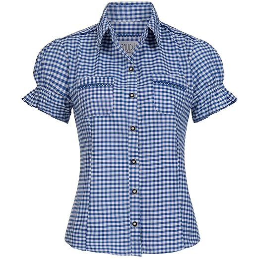 Gaudi-Leathers Damen Trachtenbluse Mala