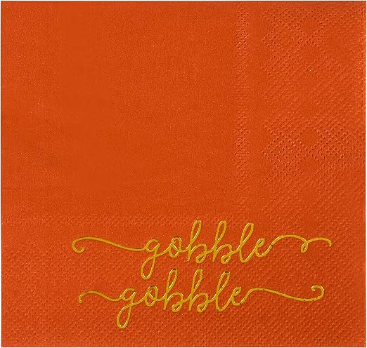 Kitchen Dining Thanksgiving Napkins Fall Decor Paper Cocktail