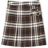French Toast Girls Adjustable Waist Pleated-Front Two-tab Scooter