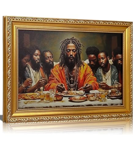 Amazon.com: Black African American Lord Jesus & Disciples Last