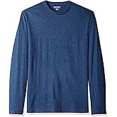 Amazon Essentials Slim-Fit Long Sleeve Shirt for Men, Pocket and No Pocket Styles