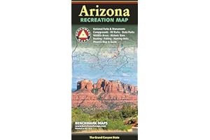 Arizona, The Grand Canyon State, Recreation Map, 2024 Edition (Benchmark)