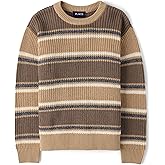 The Children's Place Boys Long Sleeve Crew Neck Pullover Sweater