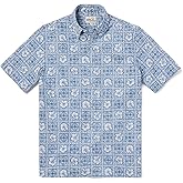 Reyn Spooner Men's Floral Paradise Hawaiian Aloha Shirt - Button Front