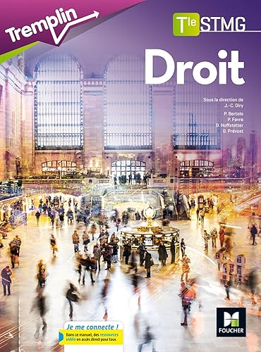 Download Tremplin - DROIT Tle STMG - Éd. 2017 - Manuel élève PDF