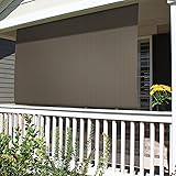 Patio Paradise Shades Roll Up Outdoor 4'Wx14.5'H