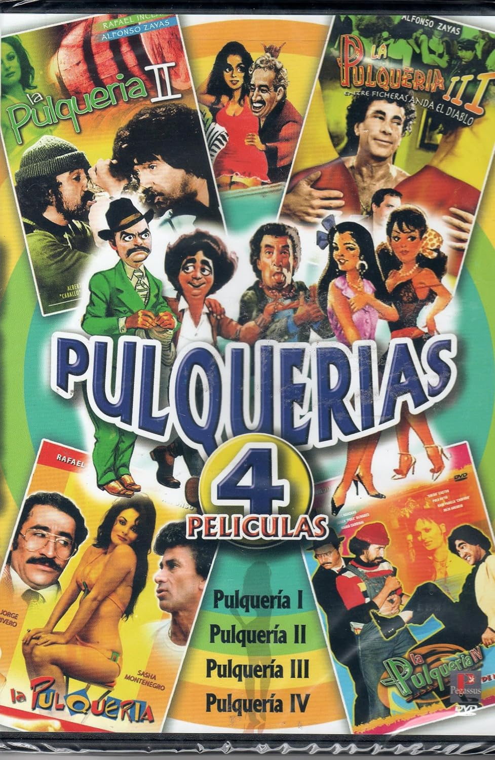 Pulquerias 4 Peliculas [La Pulqueria 1 & 2 & 3 & 4] Alfonso
