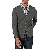 Amazon Essentials Men's Cotton Cardigan Sweater