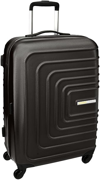 American Tourister Sunset Square ABS 55 cm Black Hardsided Carry On (AMT SUNSET SQUARE SP55 BLACK)