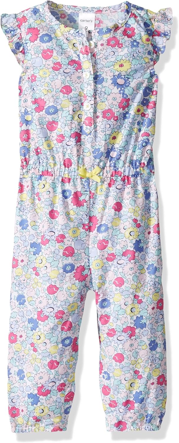 baby girls carter's floral romper