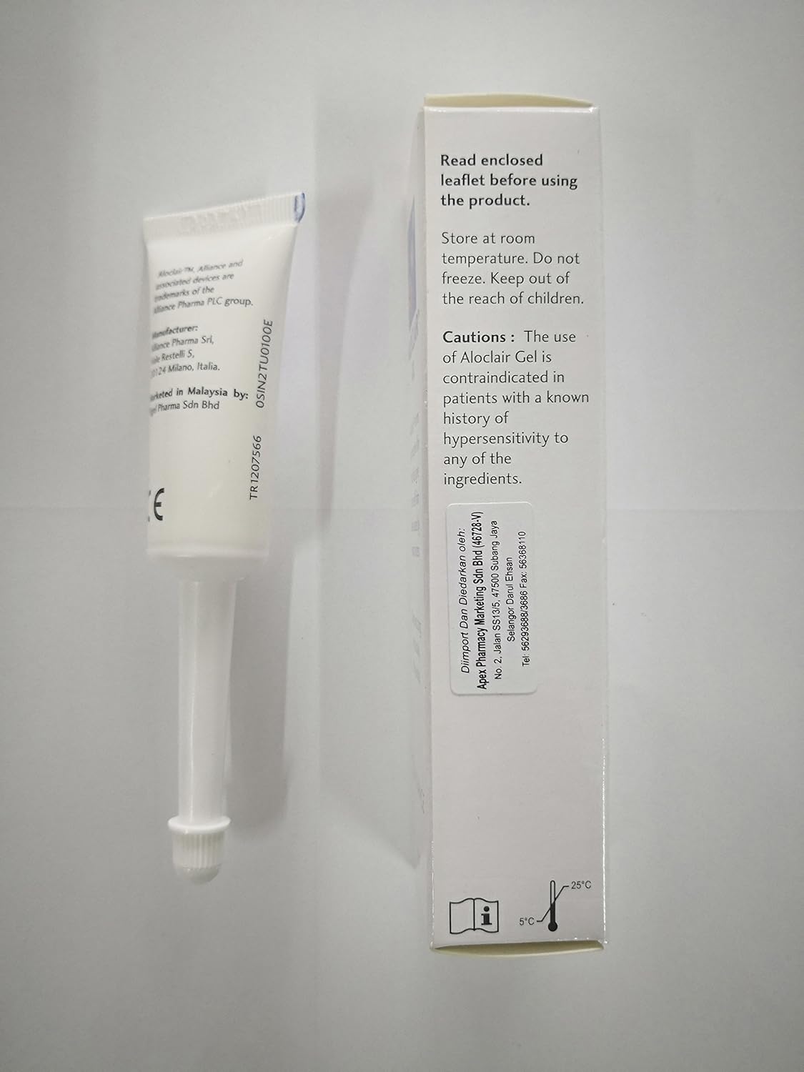 Aloclair Gel 8ml Soothing Mouth ulcers and sores: Health & Personal Care