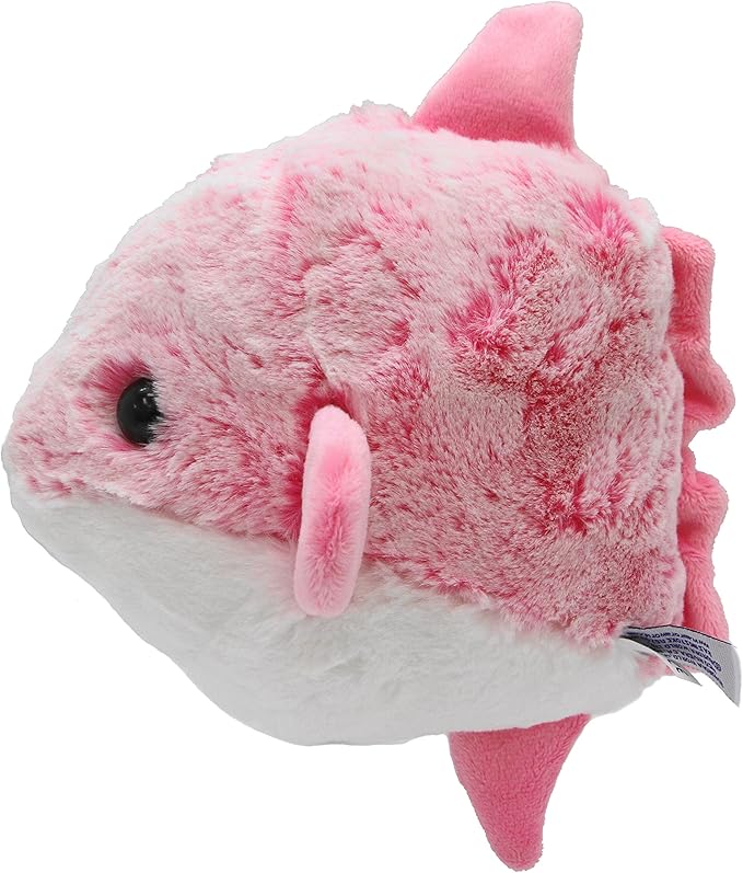 Amazon オーロラワールド ぬいぐるみ パウダーキッズ マンボウ ピンク ぬいぐるみ おもちゃ