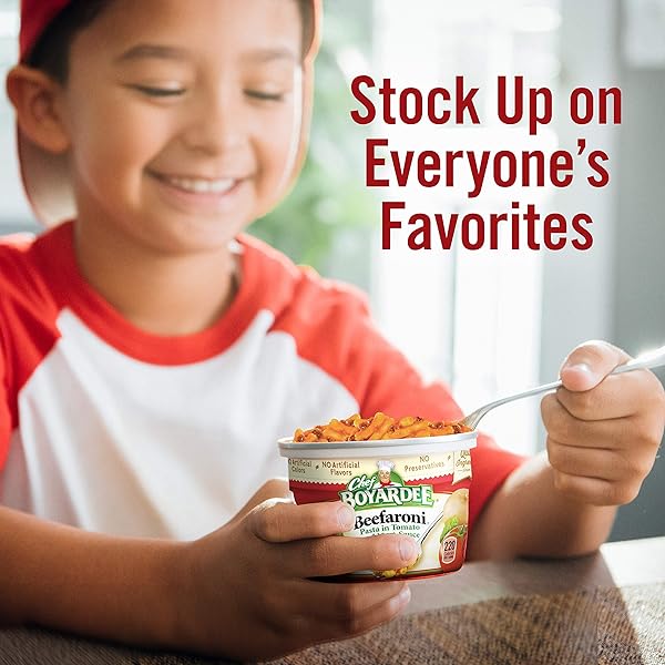 CHEF BOYARDEE BEEFARONI PASTA IN TOMATO AND MEAT SAUCE, 7.5 OZ