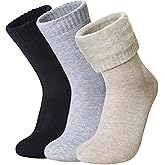 SeeyAN Winter Thermal Socks For Women & Men Warm Extra Thick Boot Insulated Heated Ski Crew Socks For Cold Weather 3 Pairs
