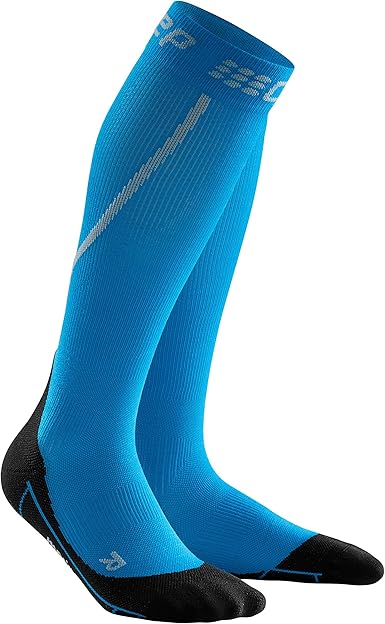 Amazon Com Cep Men S Long Compression Wool Socks Trail Merino Athletic Long Socks Clothing